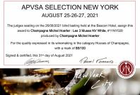 Ny selection aug 2021 certificat 11ny028 chhoerter les 3 muses